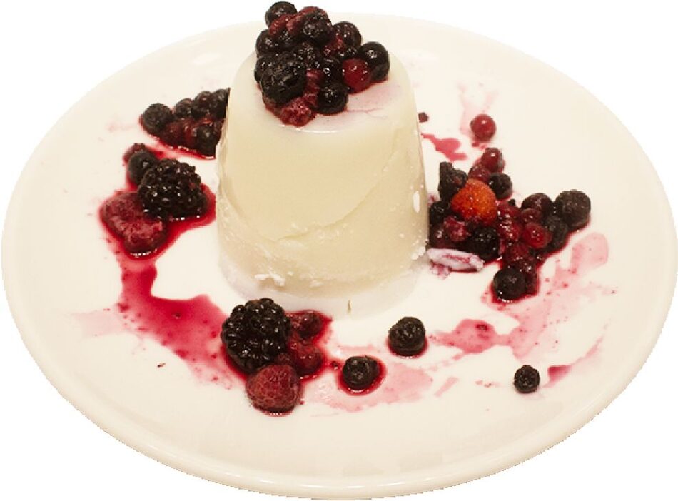 Orman Meyveli Pannacotta